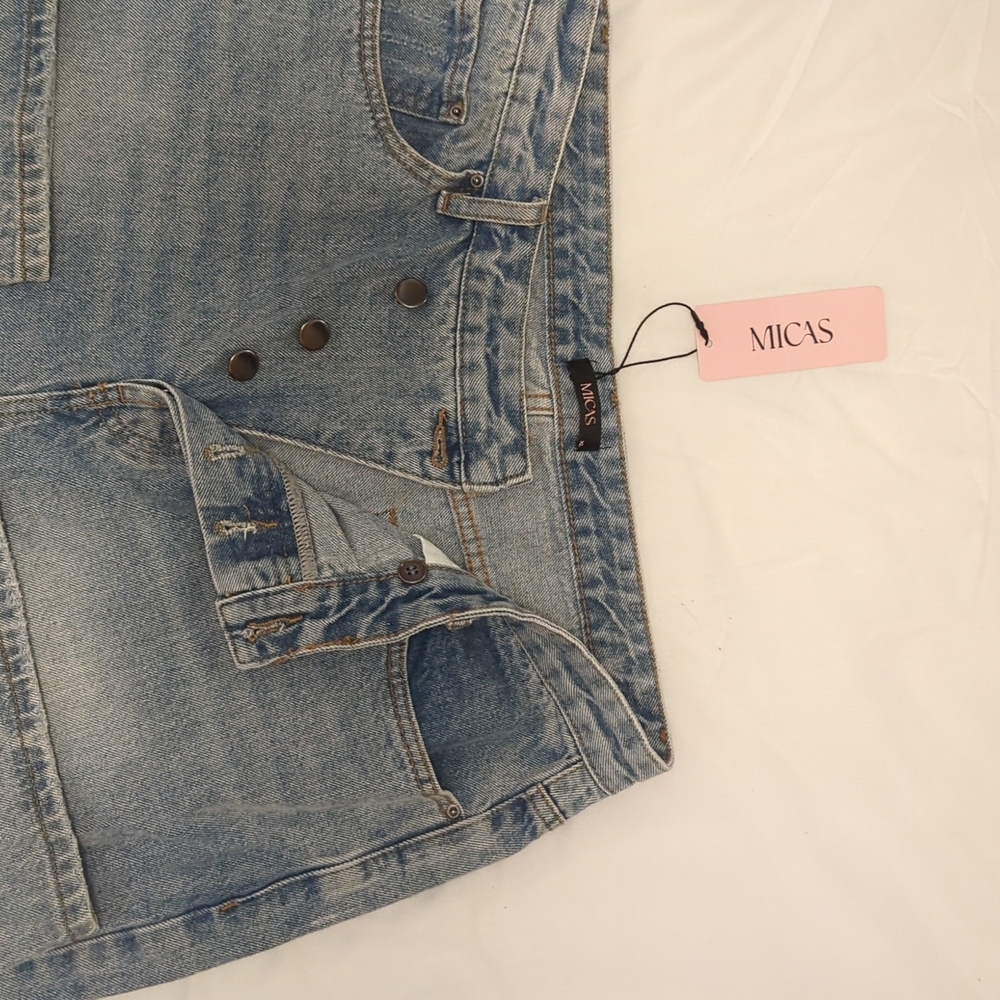 Micas Light Blue Straight Leg Jeans for Women